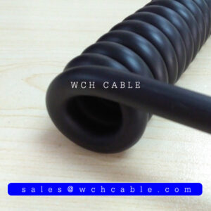 Durable Polyurethane Curly Cable
