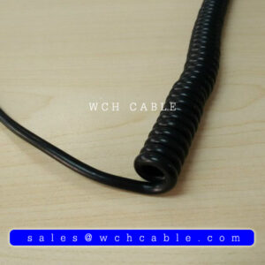 Ether-based PUR Curly Cable﻿﻿﻿﻿﻿﻿﻿